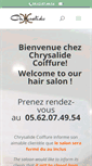 Mobile Screenshot of chrysalidecoiffure32.com